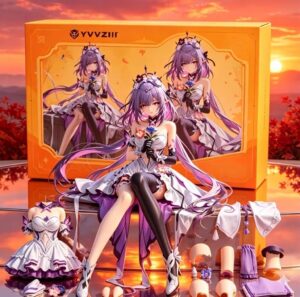 Limited Edition "Phantom Orchid" Yuki 1/7 Scale Anime Figure - Cyberpunk Dark Magic Collectible Statue