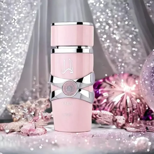 Perfume Lattafa Yara Pink Rosa Tradicional 100 Ml Mujer