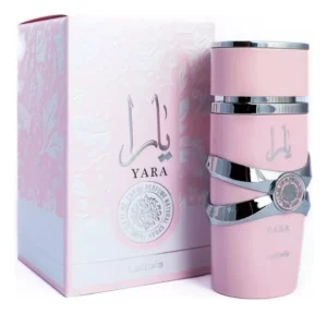 Perfume Lattafa Yara Pink Rosa Tradicional 100 Ml Mujer