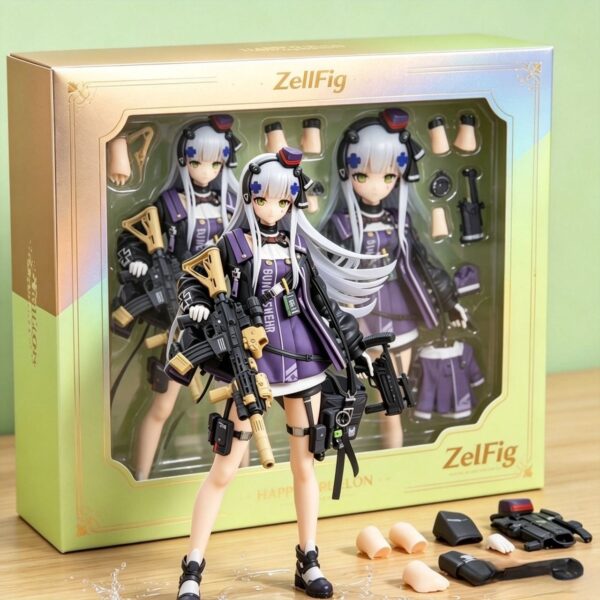 ZelFig HK416 Tactical Anime Figure Gift Box